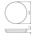 LED фасаден плафон KANLUX 38789 BENO 12W-18W CCT-O G 3000K - 3500K - 4000K IP65