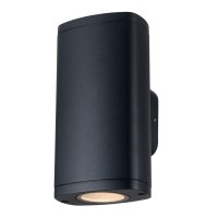 KANLUX 38882 ZEVI EL 2GU10 B BLACK 2 x GU10 IP54