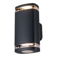 KANLUX 38886 ZEVI W EL 2GU10 B BLACK 2 x GU10 IP54