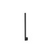 LED фасаден аплик KANLUX 38891 YALTE S 06 8W WW-B BLACK 8W 3000K IP54