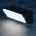 LED фасаден аплик с датчик за движение KANLUX 45819 XERTO SENSOR BLACK EL 20W SE B 20W CCT 3000K - 4000K - 6500K IP44