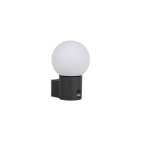 Фасаден аплик с датчик за движение KANLUX 46081 STONO WALL SENSOR LAMP 15M EL SE GR 1 x E27 IP65 Фасаден аплик с датчик за движение KANLUX 46081 STONO WALL SENSOR LAMP 15M EL SE GR 1 x E27 IP65