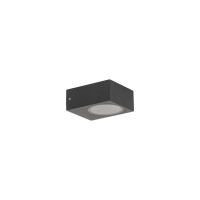 Фасаден аплик KANLUX 46390 LEGINO BLACK EL5 B 1 x GX53 IP65 Фасаден аплик KANLUX 46390 LEGINO BLACK EL5 B 1 x GX53 IP65
