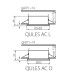 Kanlux 26303 QULES AC O-W