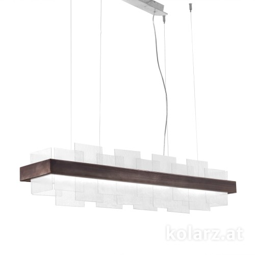 LED пендел KOLARZ 6040.80161/W RETTANGOLO