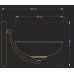 Аплик KUTEK N-K-1 P N GLASS SHADE