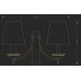 Аплик KUTEK SAN-K-2 P-A SW SAN MARINO LAMP SHADES