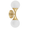 KUTEK BAR-K-2 ZM BARI WALL LAMP SATIN BRASS