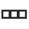 Legrand 397053 Niloe 3-Gang Black