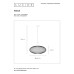 Пендел LUCIDE 21423/45/02 MESH