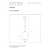 Пендел LUCIDE 45494/01/65 JOANET