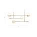 Пендел LUMA Light 100-01348-09-04 Gold 4 x G9