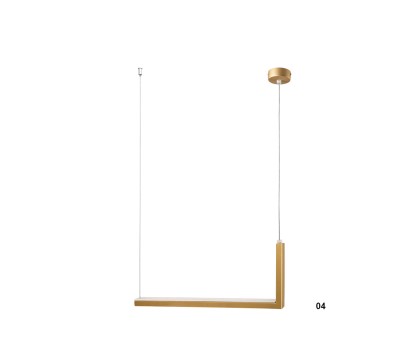 LED пендел LUMA Light 100-01380-04-04 Gold 6W 3000К