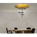 LED плафон LUMA Light 100-01390-20-10 Ice Gold 50W 3000К
