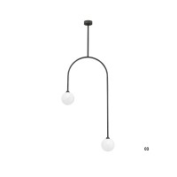 Пендел LUMA Light 100-01120-03-01 Black 2 x G9