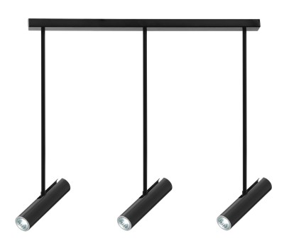 LUMA Light 100-01122-07BR-01 Black 3 x GU10