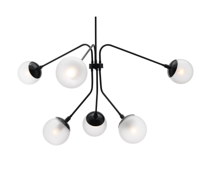 LUMA Light 100-01124-13-01 Black 6 х Е27