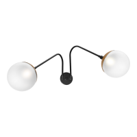 Аплик с ключ LUMA Light 100-01124-15-01 Black 2 x Е27