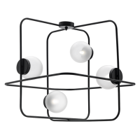 Пендел LUMA Light 100-01124-17-01 Black 4 x Е27