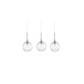 LUMA Light 100-01129-07BR-03-1 Chrome/Transparent 3 x G9