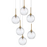 LUMA Light 100-01129-13-04-1 Gold/Transparent 6 x G9
