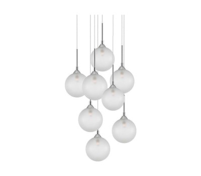Пендел LUMA Light 100-01129-14-03-2 Chrome/Frosted 8 x G9