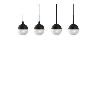 Пендел LUMA Light 100-01132-09BR-01 Black 4 x G9