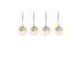 LUMA Light 100-01132-09BR-04 Gold 4 x G9