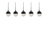 Пендел LUMA Light 100-01132-12BR-01 Black 5 x G9