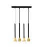 LUMA Light 100-01164-09BR-17 Black/Gold 4 x GU10