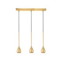 Пендел LUMA Light 100-01179-07BR-04 Gold 3 x GU10