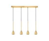 Пендел LUMA Light 100-01179-09BR-04 Gold 4 x GU10