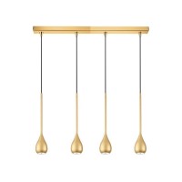 Пендел LUMA Light 100-01179-09BR-04 Gold 4 x GU10