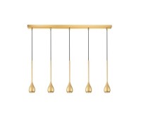 Пендел LUMA Light 100-01179-12BR-04 Gold 5 x GU10