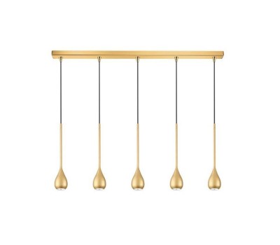 Пендел LUMA Light 100-01179-12BR-04 Gold 5 x GU10