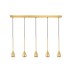 Пендел LUMA Light 100-01179-12BR-04 Gold 5 x GU10