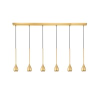 Пендел LUMA Light 100-01179-13BR-04 Gold 6 x GU10