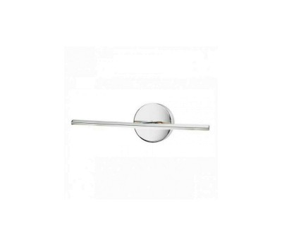 LED аплик за баня LUMA Light 100-01189-18-03 Silver 9W 3000К IP44
