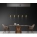 Пендел LUMA Light 100-01202-12BR-17 Black/Gold 5 x GU10