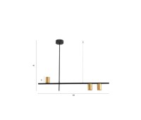 LUMA Light 100-01209-07-17 Black/Gold