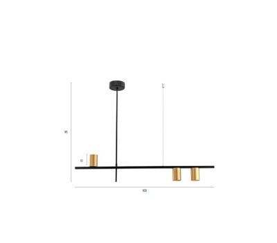 LUMA Light 100-01209-07-17 Black/Gold