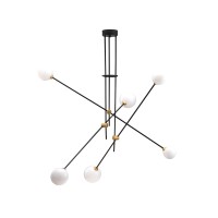 Пендел LUMA Light 100-01219-13-17 Black 6 x G9