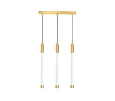 LED пендел LUMA Light 100-01250-07BR-04 Gold 15W 3000К