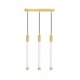 LED пендел LUMA Light 100-01250-07BR-04 Gold 15W 3000К