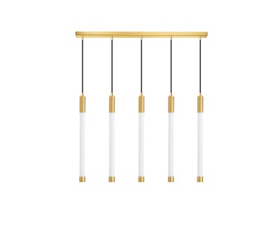 LED пендел LUMA Light 100-01250-12BR-04 Gold 25W 3000К