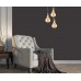 Пендел LUMA Light 100-01261-07-28 Amber 3 x G9