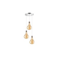 Пендел LUMA Light 100-01261-07-28 Amber 3 x G9