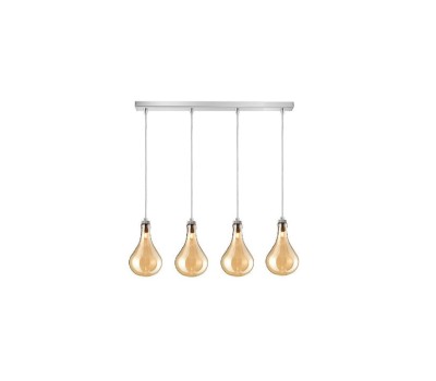 Пендел LUMA Light 100-01261-09BR-28 Amber 4 x G9