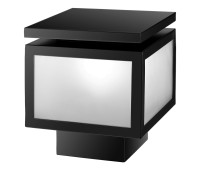 Градински стълб LUMA Light 100-01265-10-01 Black 1 x E27 IP54