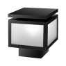 Градински стълб LUMA Light 100-01265-10-01 Black 1 x E27 IP54